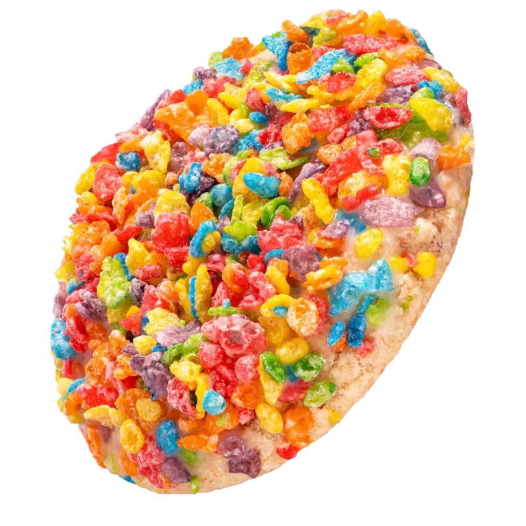 Cereal Milk Cookie from the Crumbl menu